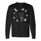 Dackel Dackel Hund Langarmshirts