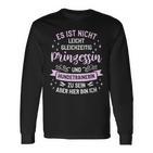 Es Ist Nicht Leicht Gleichzeitig Prinzessin Und Hundetrainer Langarmshirts