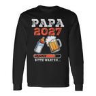 Papa 2027Chwangerschafterkünden Papa 2027 Loading Langarmshirts
