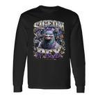 Sigeon Pex Ist Das Beste Lustige Gen Alpha Pigeon Meme Langarmshirts