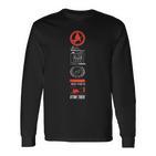 Star Trekternenflottenkommando Uss Enterprise Ncc-1701-D Langarmshirts
