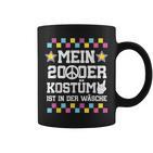 2000Er Outfit Damen 2000Er Geschenke Herren Retro Party Chwarz Erwachsene Tassen