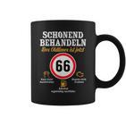 66 Geburtstagchonend Behandeln Oldtimer Ist 66 Jahre Tassen