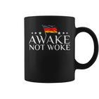 Awake Not Woke Anti-Zensur Redefreiheit Tassen