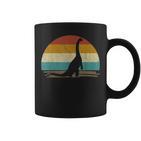 Brachiosaurus Dinosaurier Deko Retrointage Für Dino Fans Tassen