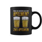 Was Ist Besser Als Ein Apfelwein Zwei Apfelwein Genuss Tassen