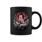 Japanischer Kitsune Wolf Mythologie Tassen