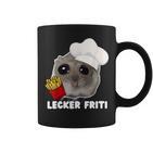 Lecker Fritiad Hamster Hamstie Meme Tassen