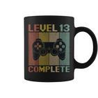 Level 13 Complete Gamer 13 Jahre Zocker Junge Geschenk Tassen