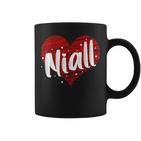 Lustiger Personalisierter Name Niall Herz I Love Niall Meme Tassen