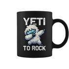 Süßer Dabbing Yeti Lustiger Yeti Zum Rocken Tassen
