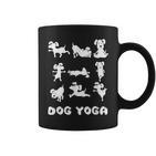 Süßer Yoga Hund Meditation Haustier Hundebesitzer Tassen