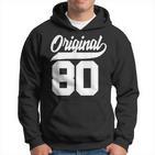 46Geburtstag Geschenk Mann Frau Original Jahrgang 1980 Kapuzenpullover