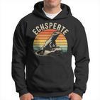 Echsperte Echspertin Lustiger Wortwitz Reptilien Kapuzenpullover