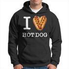 Für Den Einzigartigen Hotdog-Liebhaber I Love Hot Dogs Kapuzenpullover
