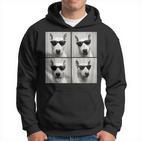 Lustiger Bullterrier Für Hundeliebhaber Niedlicher Bullterrier Kapuzenpullover