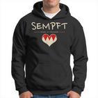 Sempft Fränggisch Fränkisch Lustige Franken Kapuzenpullover