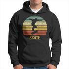 Skaterintagekateboard Retrokateboarder Grafik Kapuzenpullover