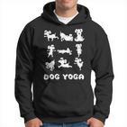 Süßer Yoga Hund Meditation Haustier Hundebesitzer Kapuzenpullover