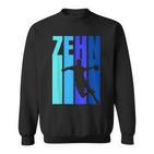 10 Geburtstag Jungs Handball Zehnter Geburtstag Sweatshirt