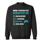 11 Perfekter Geburtstag Zocken 11 Jahre Alt Gamer Jungen Sweatshirt