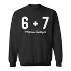13 Geburtstag Lustiges Meme 6 7 Geburtstag 13 Für Nager Jungen Sweatshirt