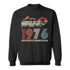 Legendäreit 1976 Jahrgang 1976 Fahrrad Mountainbiker Sweatshirt