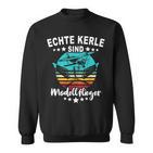 Modellfliegen Modellflug Piloten Modellbauer Modellflieger Sweatshirt