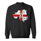Nordirland Flagge Nordirland Reise Nordirland Sweatshirt