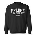 Pflege Fachkraft Est 2026 Pfleger Abschluss Pflegefachkraft Sweatshirt