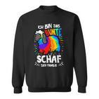Regenbogenchaf Lustigeschwul Lesbisch Lgbt Pride Sweatshirt