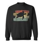 Retrochildkröte Wasserschildkröte Tiere Meer Reptilien Sweatshirt