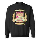 Sardinen In Einer Dose Retro Fischdose Sweatshirt
