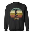 Skaterintagekateboard Retrokateboarder Grafik Sweatshirt