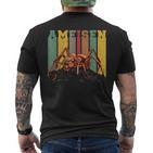Ameisen Retro Ameisenfarm Ameisenhaufen Ameise T-Shirt mit Rückendruck