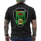 Bundesheer Outfits Für Jgbtl25 Jägerbataillon 25Oldaten T-Shirt mit Rückendruck