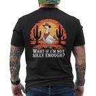 Was Ist Wenn Ich Nicht Albern Genug Bin Lustiger Dummer Goose-Meme-Humor T-Shirt mit Rückendruck