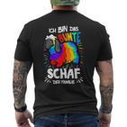 Regenbogenchaf Lustigeschwul Lesbisch Lgbt Pride T-Shirt mit Rückendruck