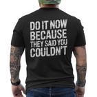 - T-Shirt mit Rückendruck