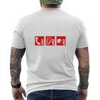 Brandschutztraining Brandschutzbeamter T-Shirt mit Rückendruck