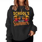 Diechule Ist Imommer Auschools Out Forummer Sweatshirt Frauen