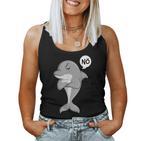 Delfin Nö Kinder Damen Mädchen Tank Top Frauen