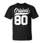 46Geburtstag Geschenk Mann Frau Original Jahrgang 1980 T-Shirt