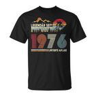 Legendäreit 1976 Jahrgang 1976 Fahrrad Mountainbiker T-Shirt