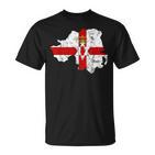 Nordirland Flagge Nordirland Reise Nordirland T-Shirt