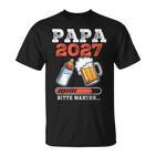 Papa 2027Chwangerschafterkünden Papa 2027 Loading T-Shirt