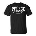 Pflege Fachkraft Est 2026 Pfleger Abschluss Pflegefachkraft T-Shirt