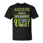 Viez Apfelweinon Der Mosel Trier Heilwasser Istiez T-Shirt