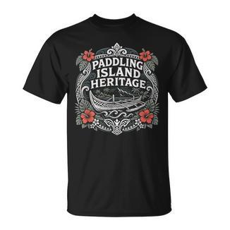 Paddling Island Heritage Outrigger Canoe T-Shirt - Paddle Life