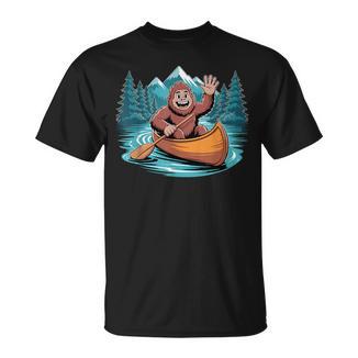 Canoe Art For Men Women Canoeing Canoe Kayak Lover T-Shirt - Paddle Life